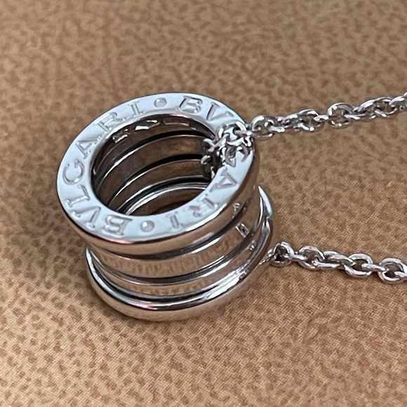 Jewelry | Bvlgari Bzero 1 White Gold Necklace | Poshmark